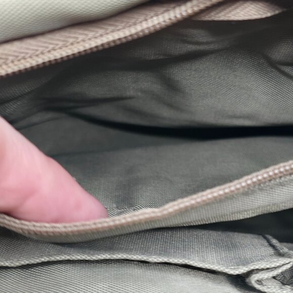 Baggallini Black Nylon Flap Crossbody Bag with Built-In Wallet & ID Window - Picture 11 of 14